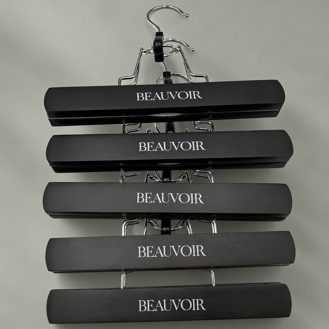 Beauvoir Hangers Black - 1 Pack/5 pcs