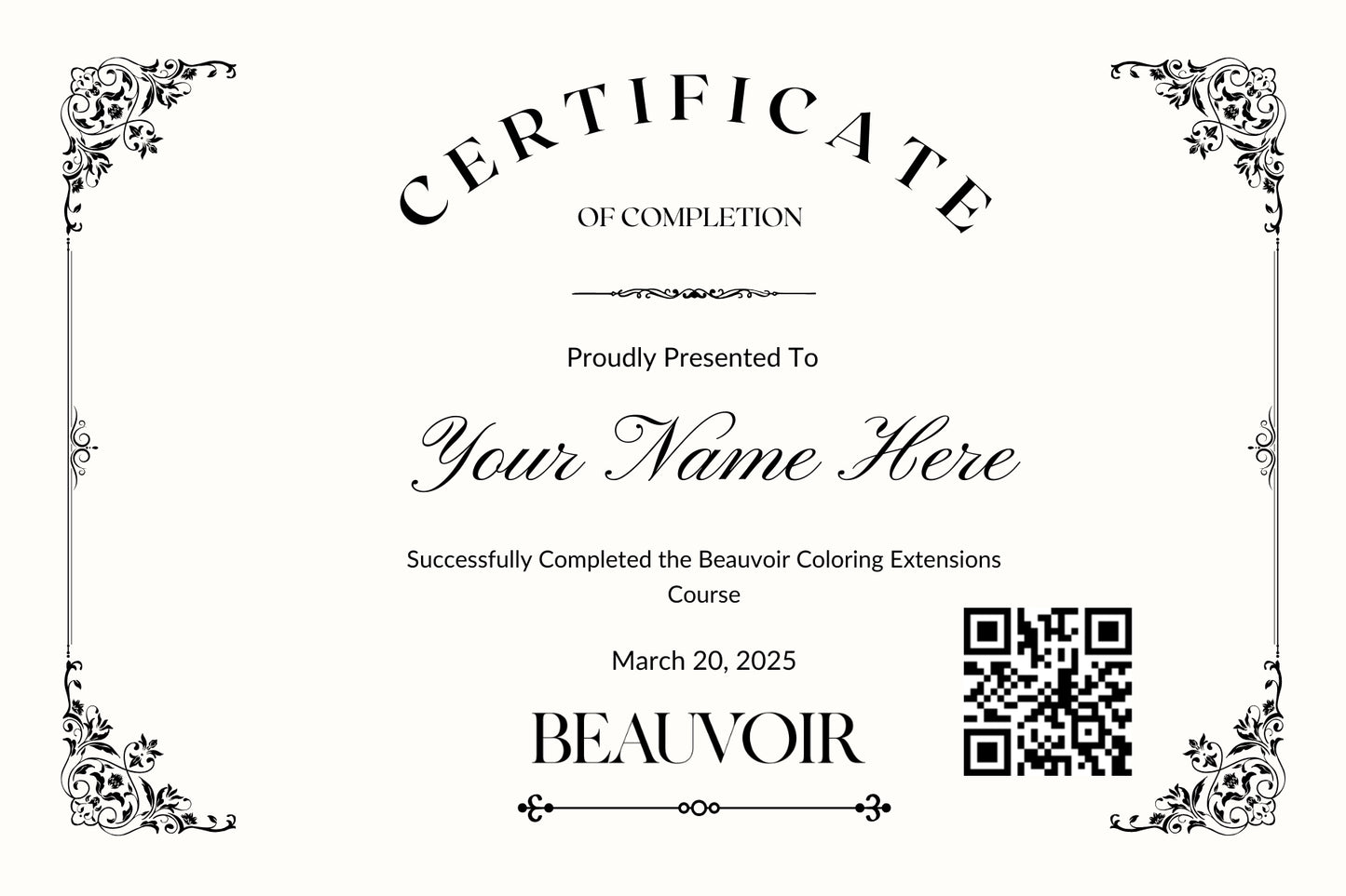 Straight Bead Online Sew-In Certification Course - ENGLISH VERSION