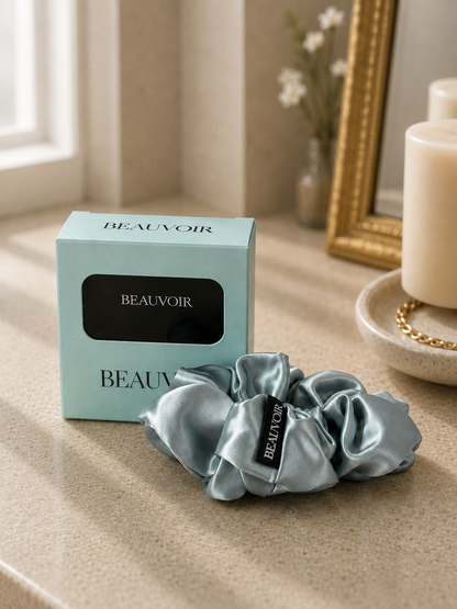 Beauvoir Silk Scrunchie
