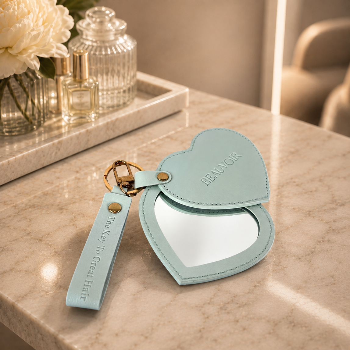 The Key To Great Hair - Beauvoir Key Chain