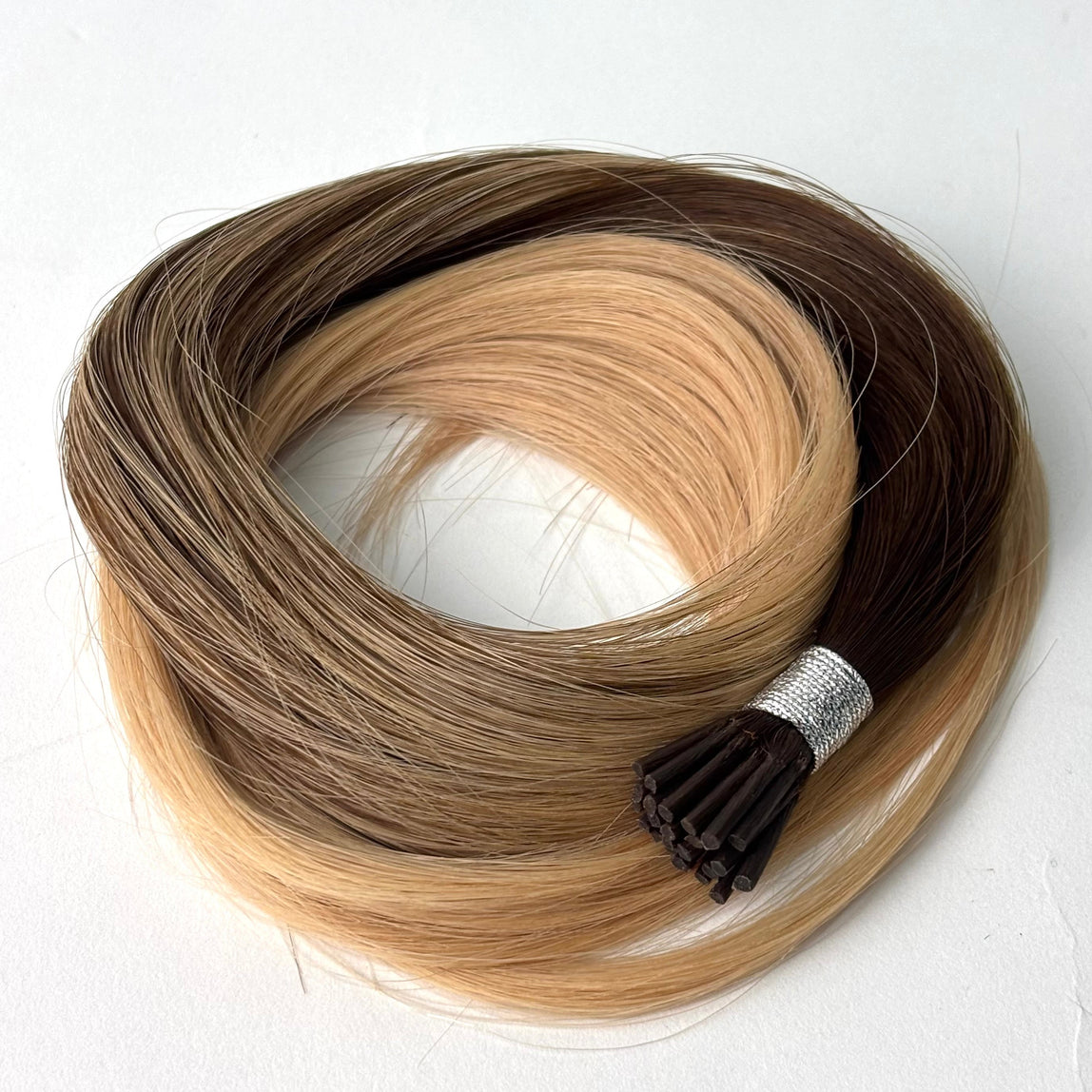 I-Tip 22" 25g Professional Hair Extensions -Chocolate Balayage - FINAL SALE - 40% OFF