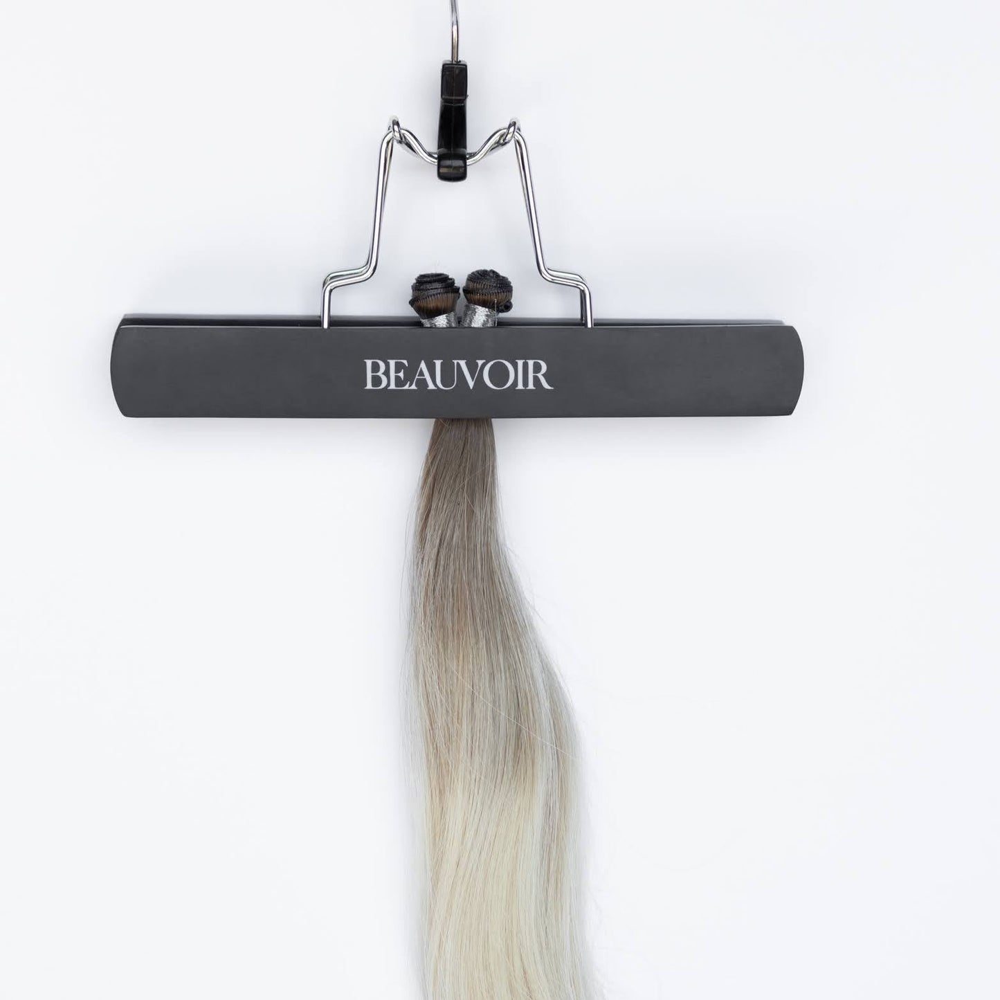 Genius (Micro) Weft 18" 68g Single Donor Virgin - #T1CC/80 Smokey Blonde (aka Cool Mochachino Brown/White Blonde)