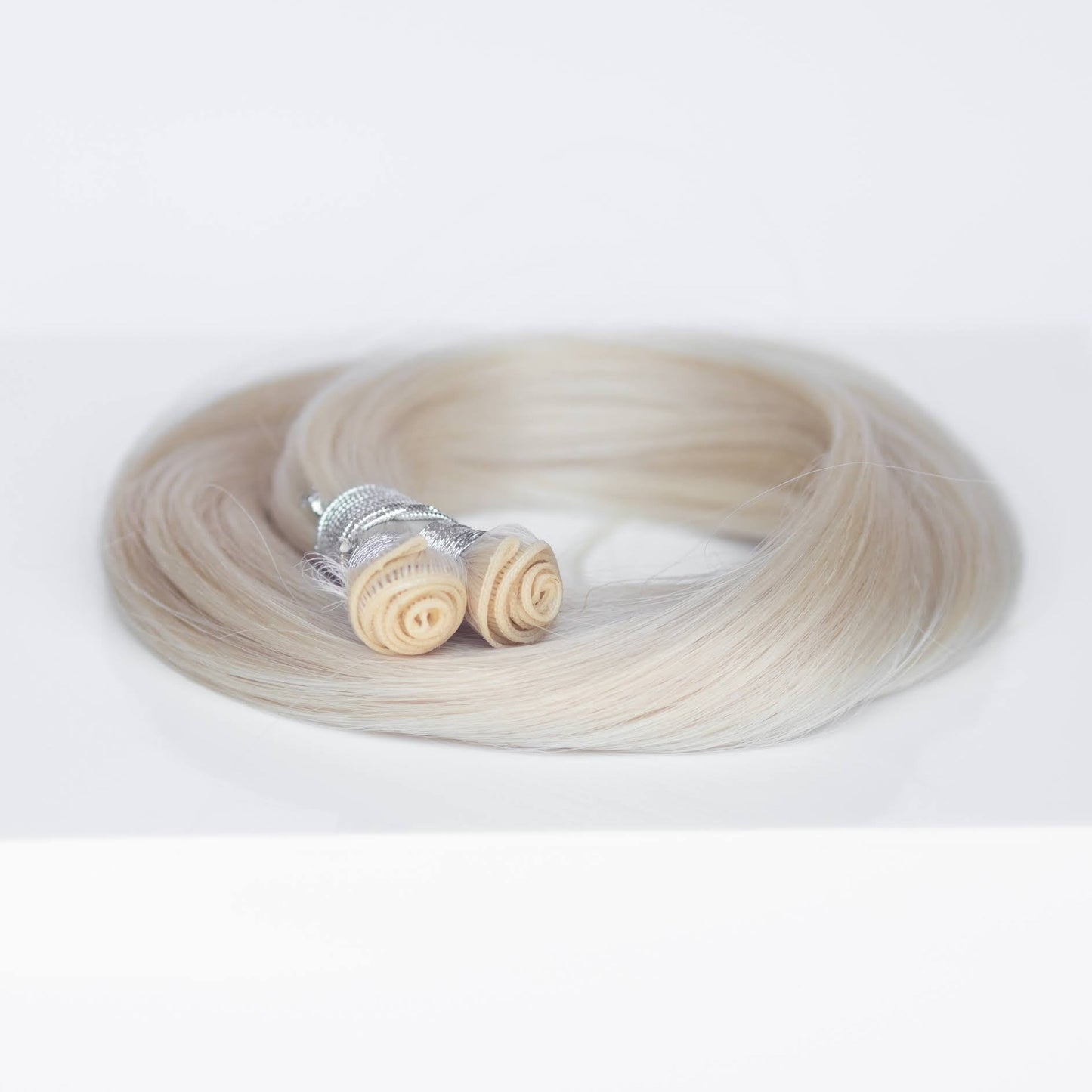 Genius (Micro) Weft 18" 68g Professional Hair Extensions - #80 Hollywood Blonde (aka White Blonde)