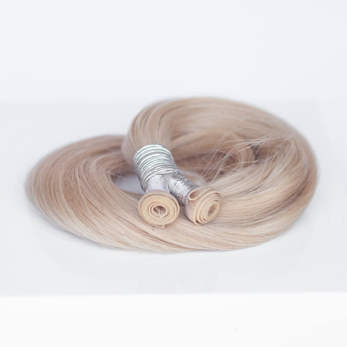 Genius (Micro) Weft 16" 60g Single Donor Virgin - #19 French Blonde (aka Desert Blonde)