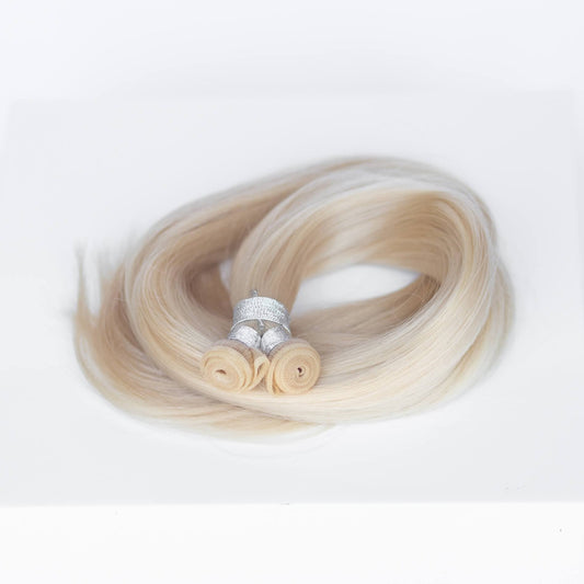 Genius (Micro) Weft 16" 60g Professional Hair Extensions - #22 Southern Belle Blonde (aka Light Ash Blonde)