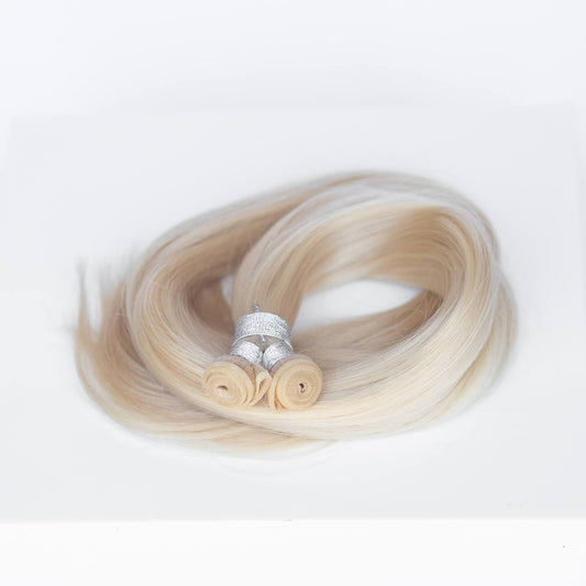 Genius (Micro) Weft 22" 88g Professional Hair Extensions - #22 Southern Belle Blonde (aka Light Ash Blonde)