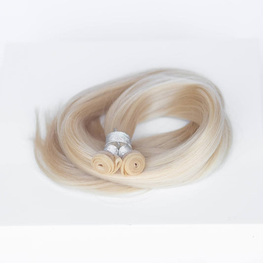 Genius (Micro) Weft 18" 68g Professional Hair Extensions - #22 Southern Belle Blonde (aka Light Ash Blonde)