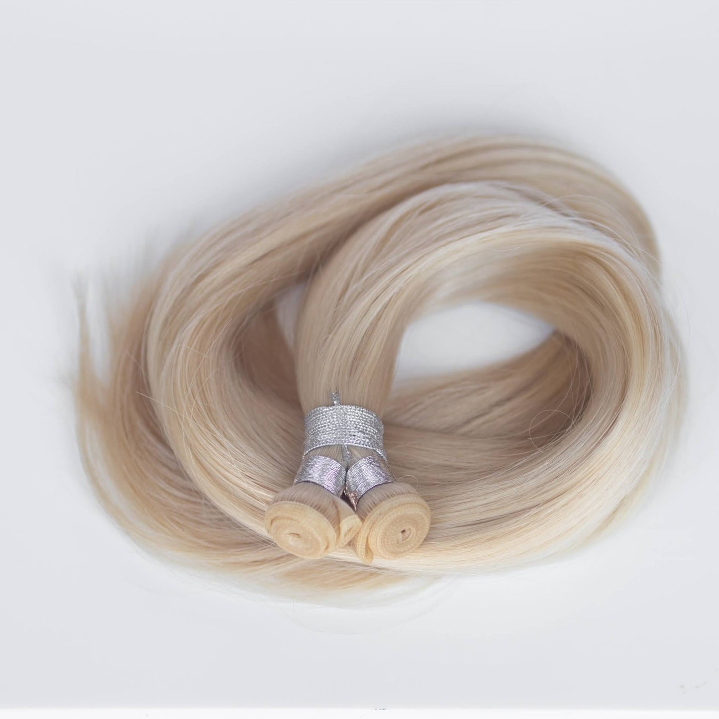 Genius (Micro) Weft 16" 60g Professional Hair Extensions - #22 Southern Belle Blonde (aka Light Ash Blonde)