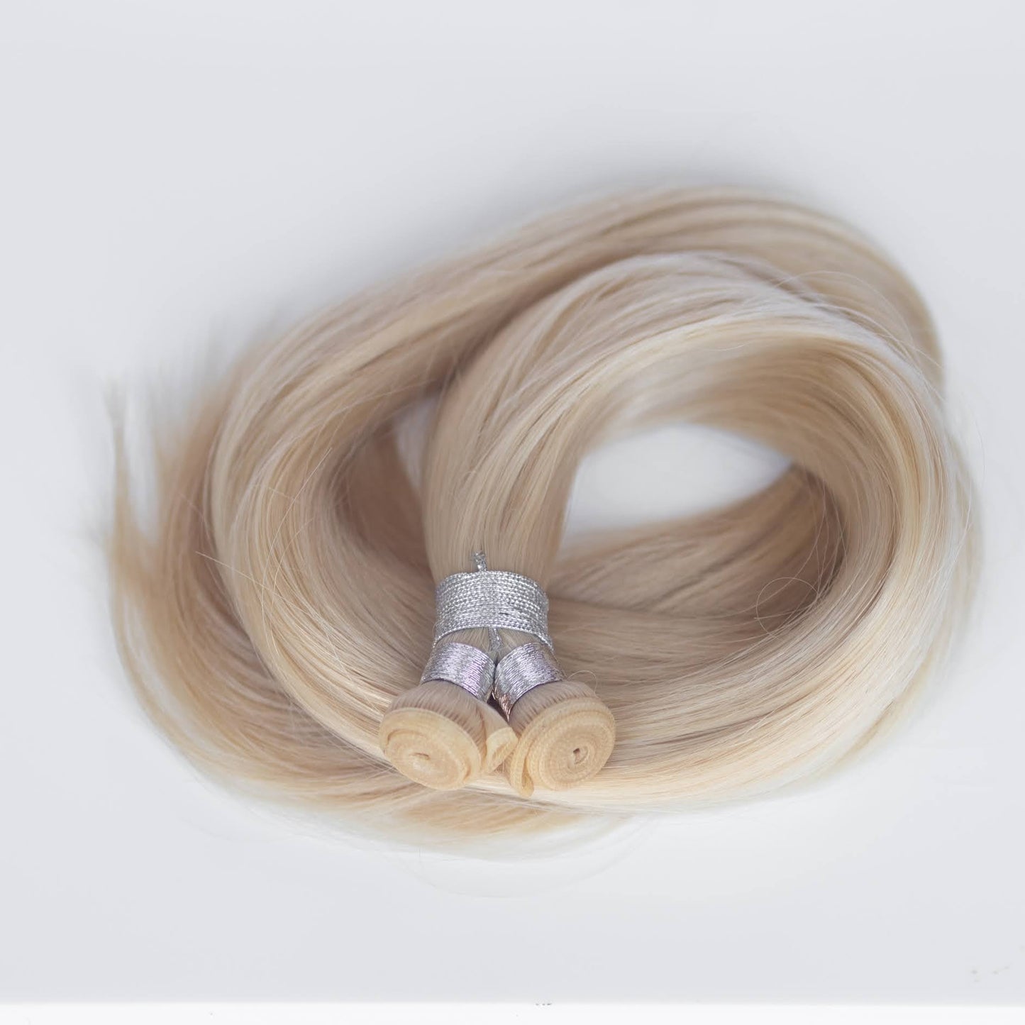 Genius (Micro) Weft 20" 80g Professional Hair Extensions - #22 Southern Belle Blonde (aka Light Ash Blonde)