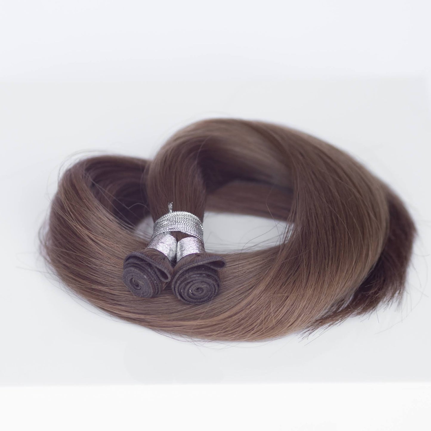 Genius (Micro) Weft 16" 60g Professional Hair Extensions - #8 Whisky Brown (aka Ash Brown)