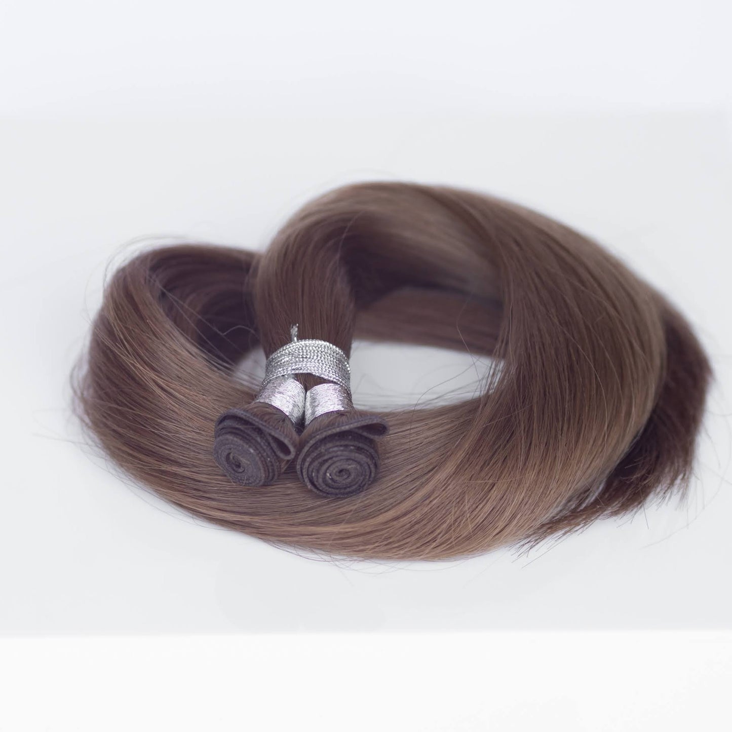 Genius (Micro) Weft 18" 68g Professional Hair Extensions - #8 Whisky Brown (aka Ash Brown)