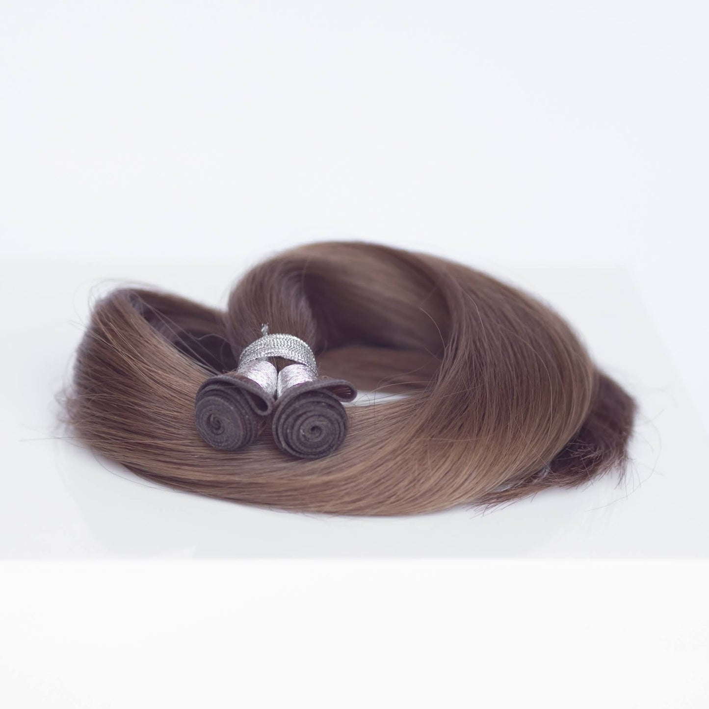 Genius (Micro) Weft 16" 60g Professional Hair Extensions - #8 Whisky Brown (aka Ash Brown)