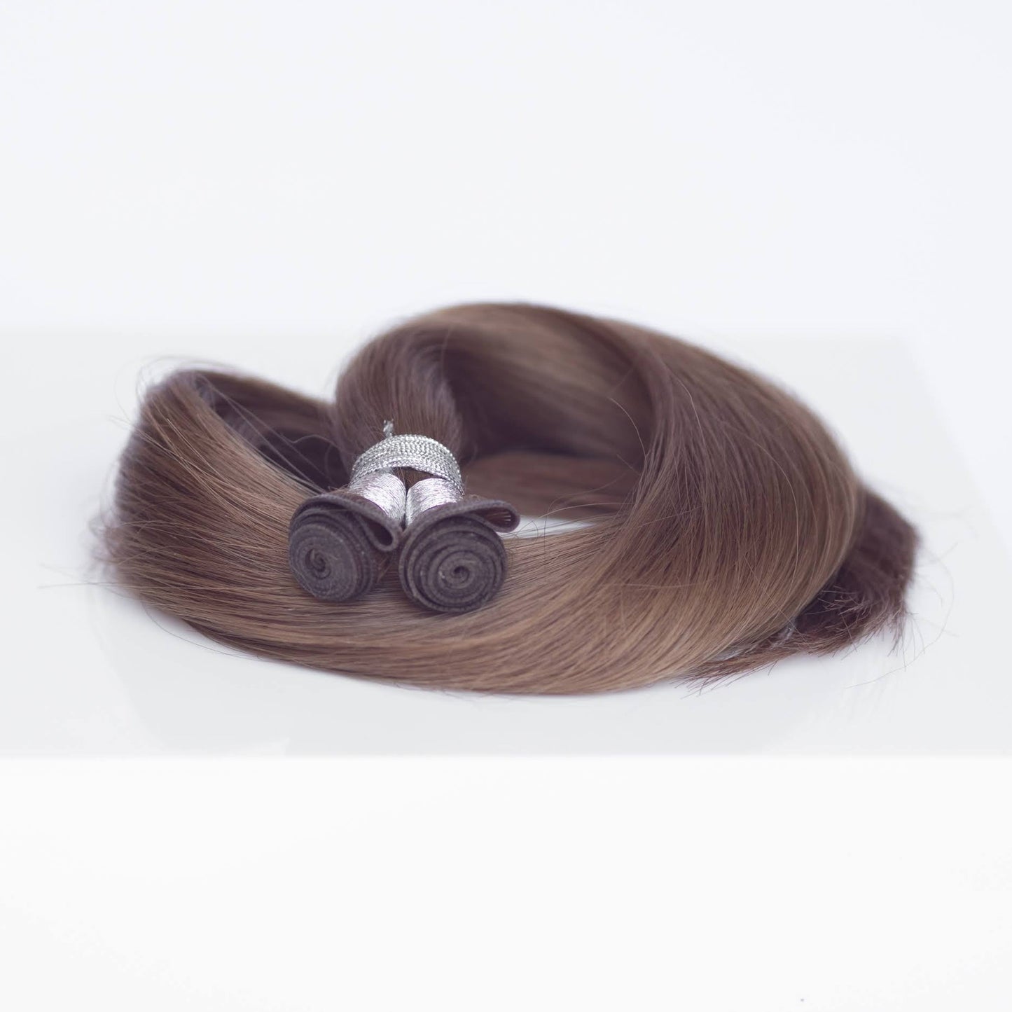 Genius (Micro) Weft 18" 68g Professional Hair Extensions - #8 Whisky Brown (aka Ash Brown)