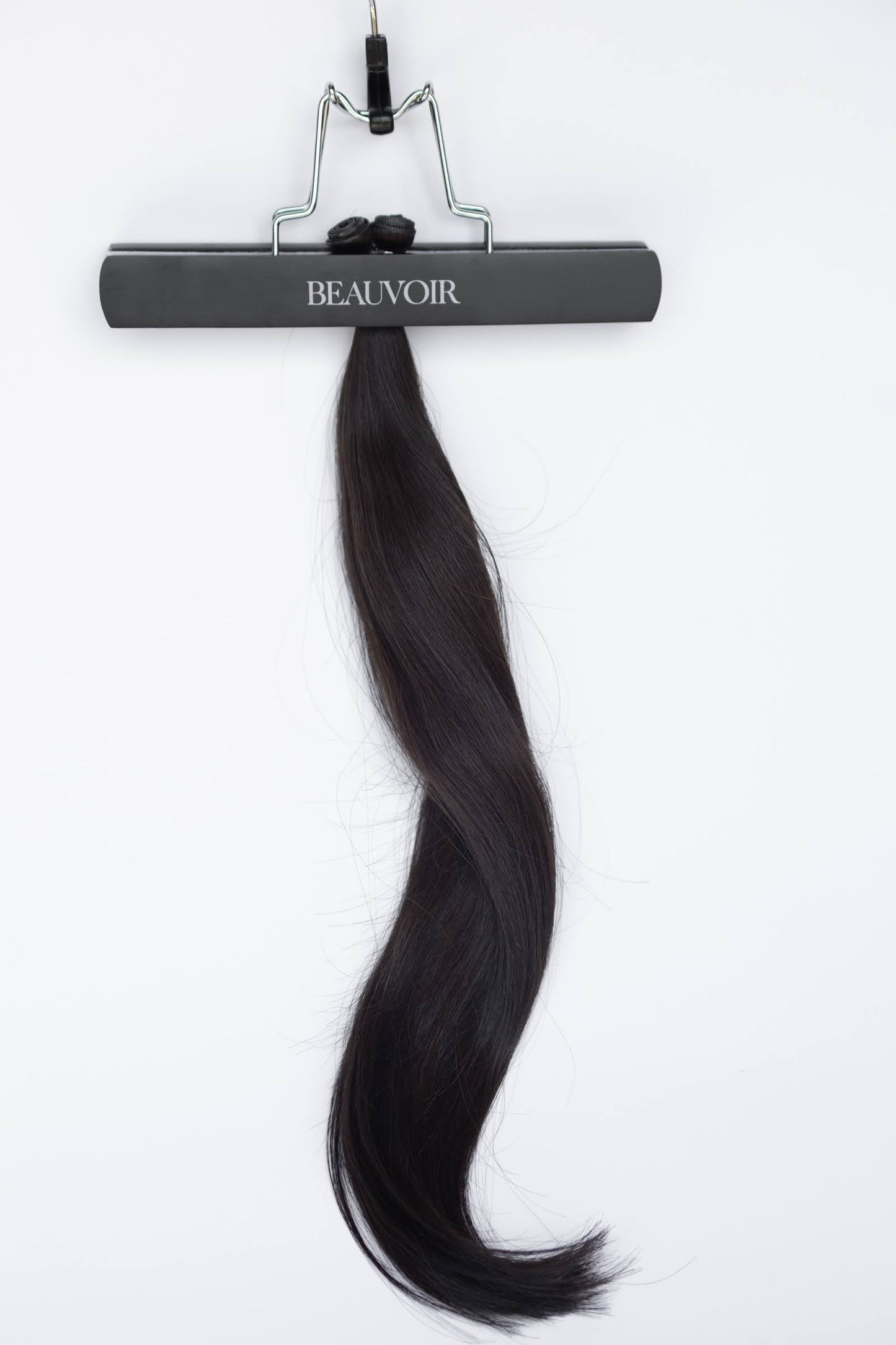 Genius (Micro) Weft 20" 80g Single Donor Virgin - #1C Espresso Brown (aka Mocha Brown)