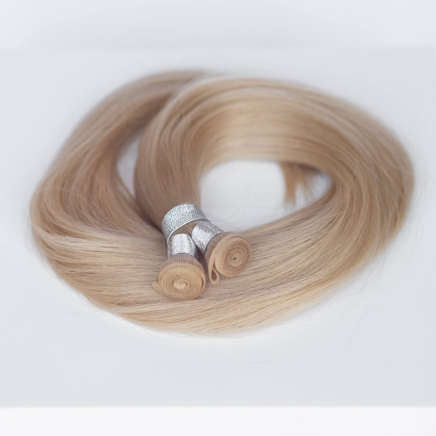 Genius (Micro) Weft 16" 60g Professional Hair Extensions - #17 Chardonay Blonde (aka Dirty Ash Blonde)