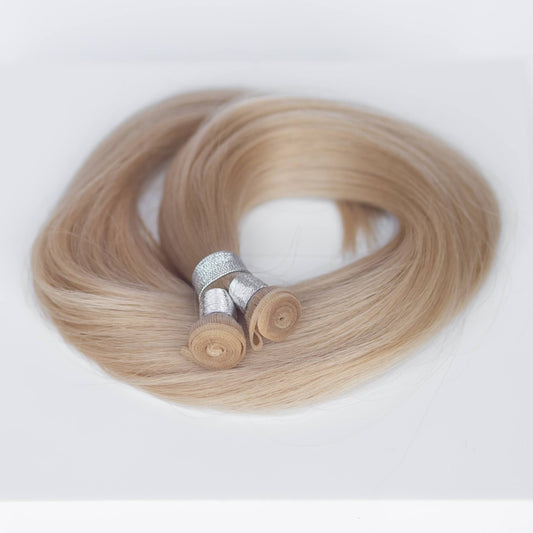 Genius (Micro) Weft 24" 94g Professional Hair Extensions - #17 Chardonay Blonde (aka Dirty Ash Blonde)