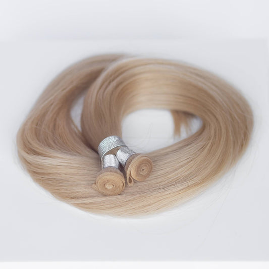 Genius (Micro) Weft 18" 68g Professional Hair Extensions - #17 Chardonay Blonde (aka Dirty Ash Blonde)