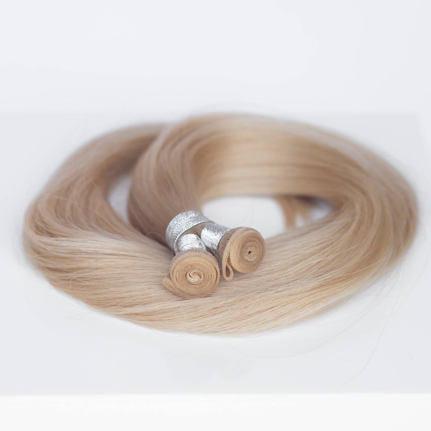 Genius (Micro) Weft 16" 60g Professional Hair Extensions - #17 Chardonay Blonde (aka Dirty Ash Blonde)