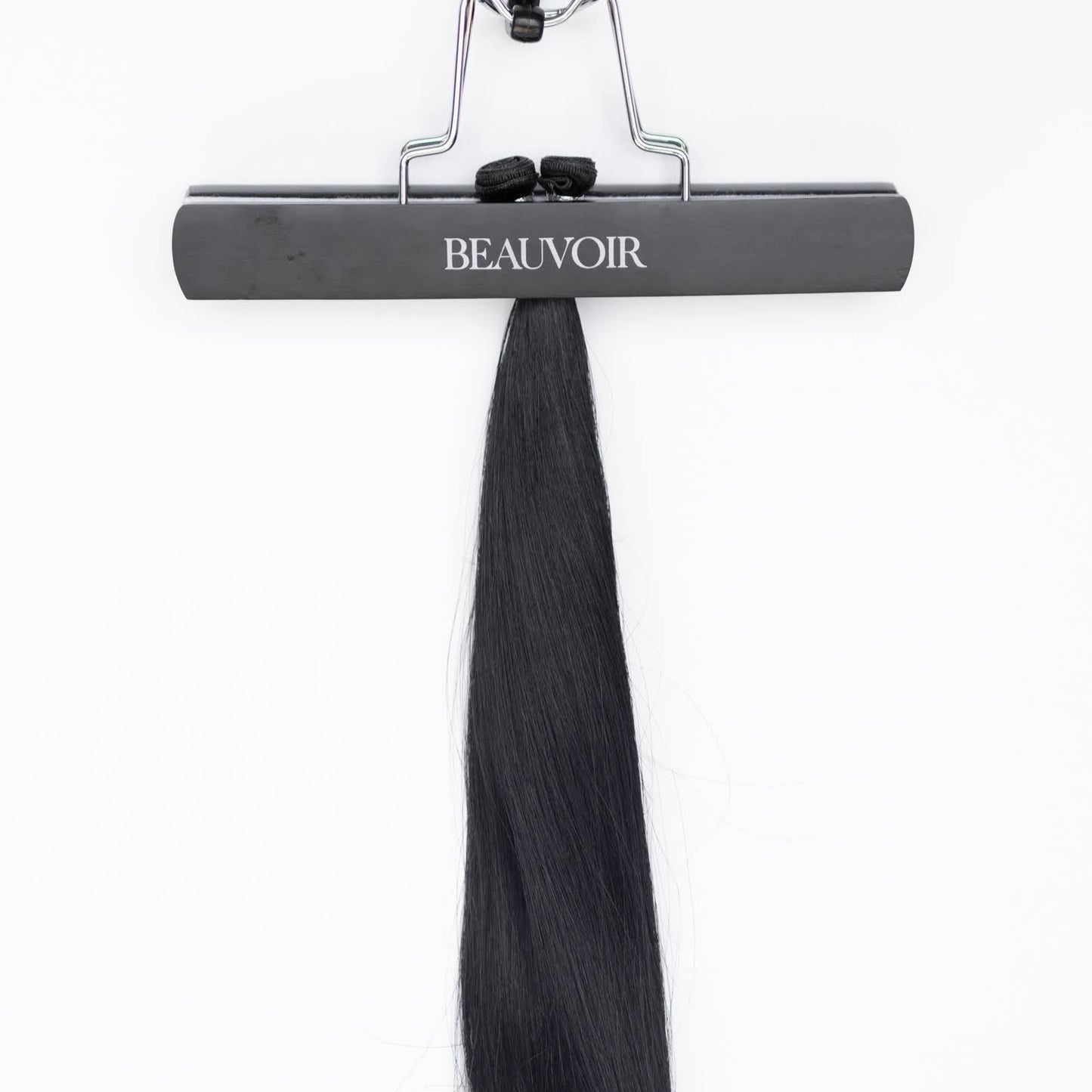 Genius (Micro) Weft 18" 68g Single Donor Virgin - #1 Noir (aka Jet Black)