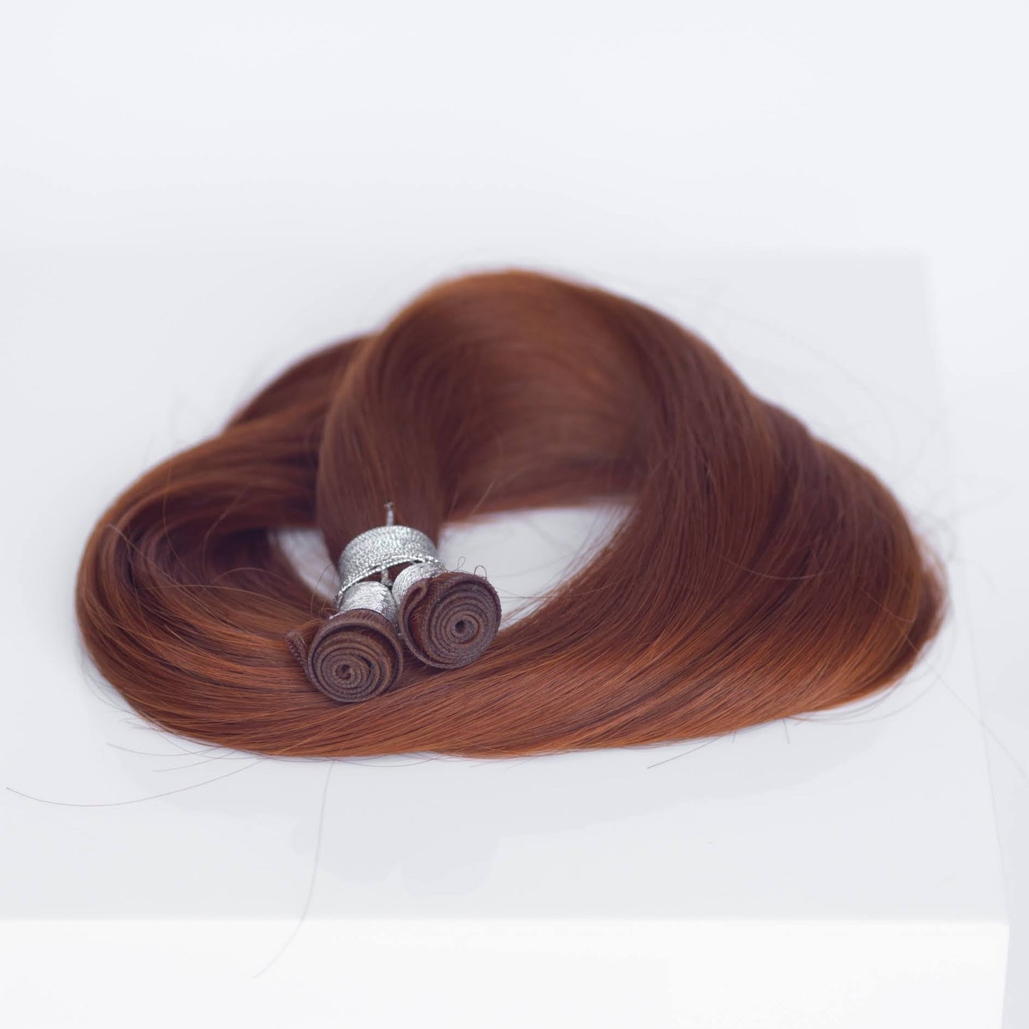 Genius (Micro) Weft 22" 88g Single Donor Virgin - #570 Sunset (aka Pumpkin Spice)