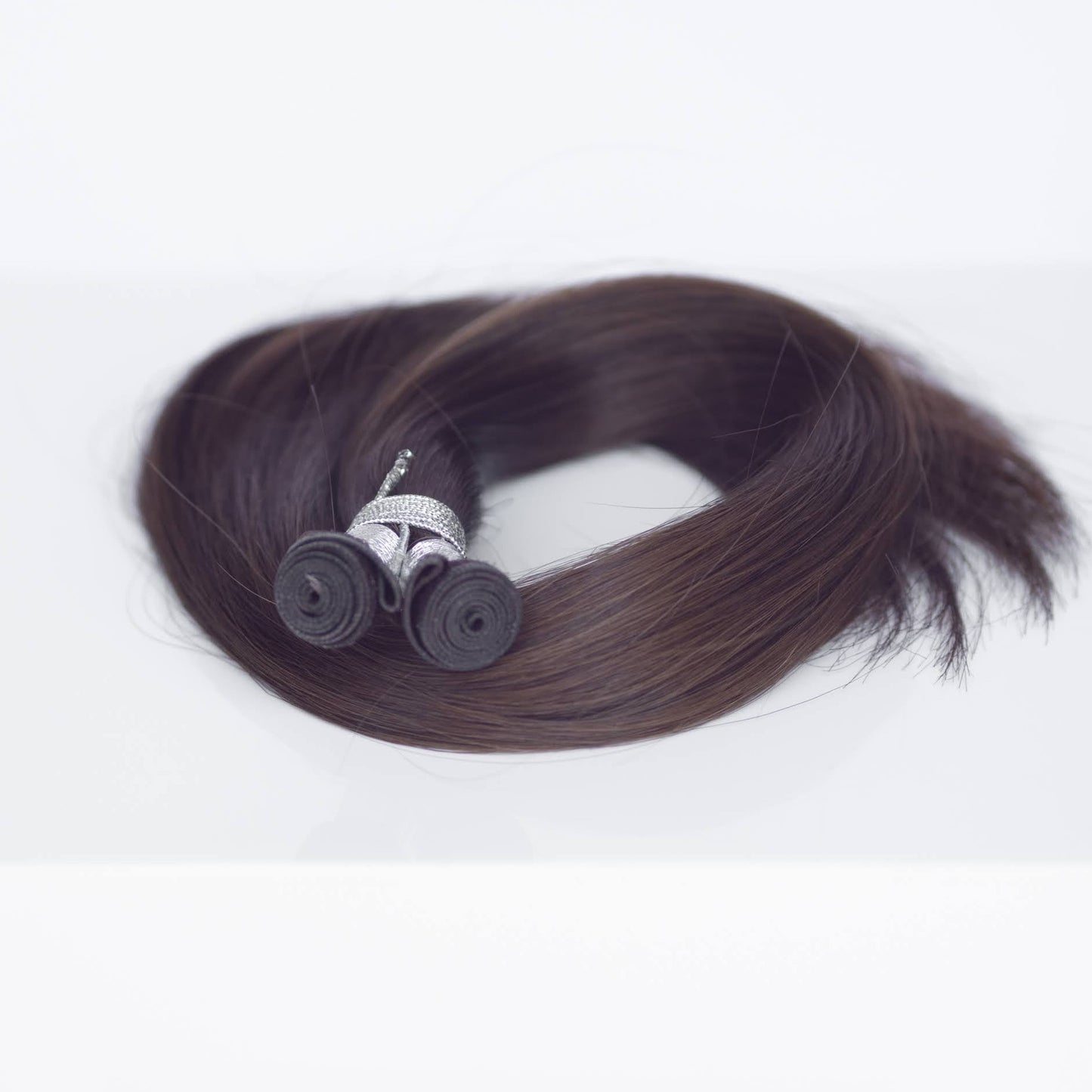 Genius (Micro) Weft 16" 60g Professional Hair Extensions - #2 Dark Chocolate (aka Dark Brown)