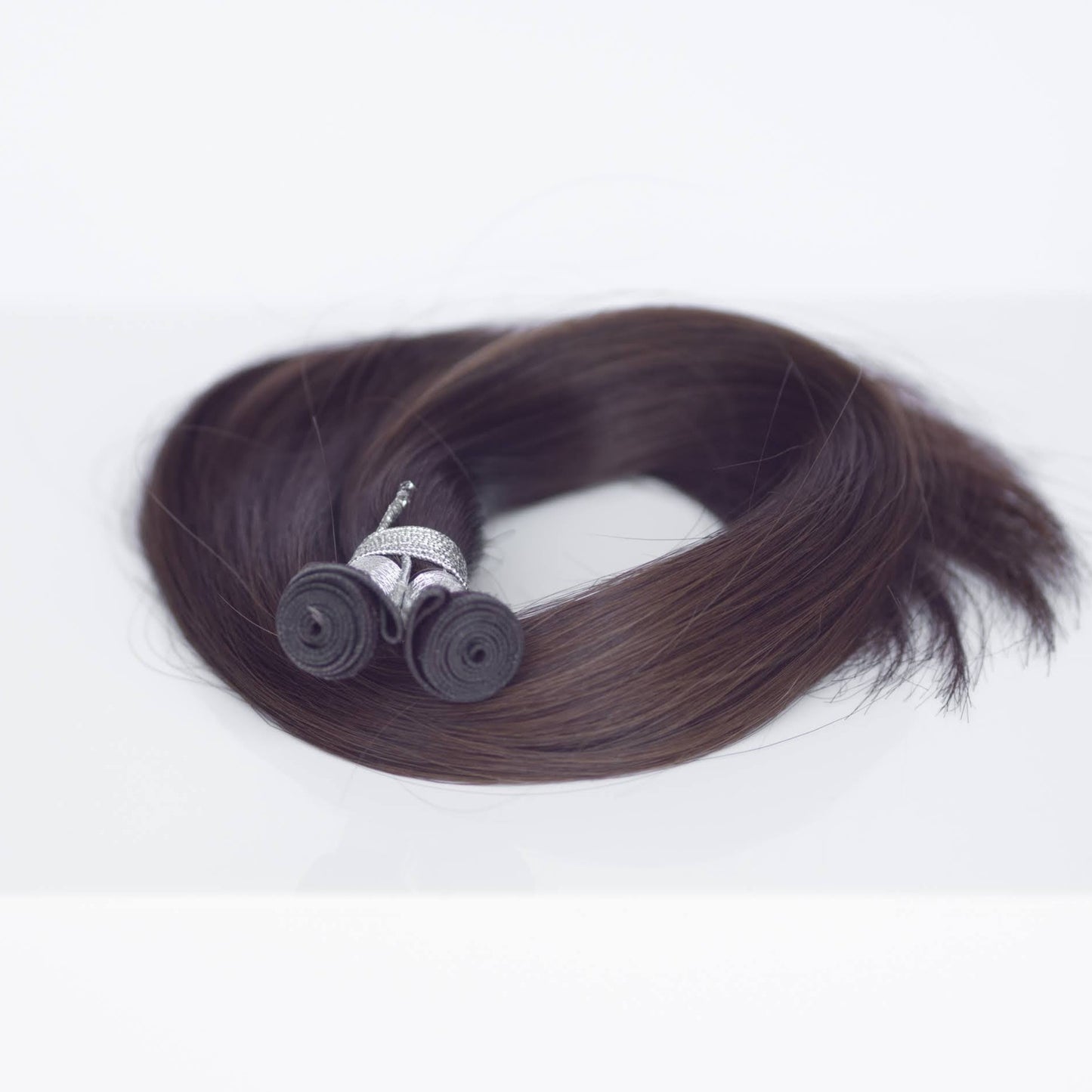 Genius (Micro) Weft 18" 68g Professional Hair Extensions - #2 Dark Chocolate (aka Dark Brown)