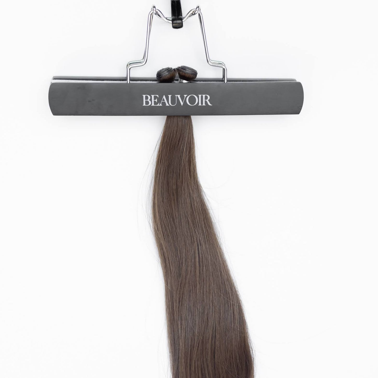 Genius (Micro) Weft 16" 60g Single Donor Virgin - #2 Dark Chocolate (aka Dark Brown)