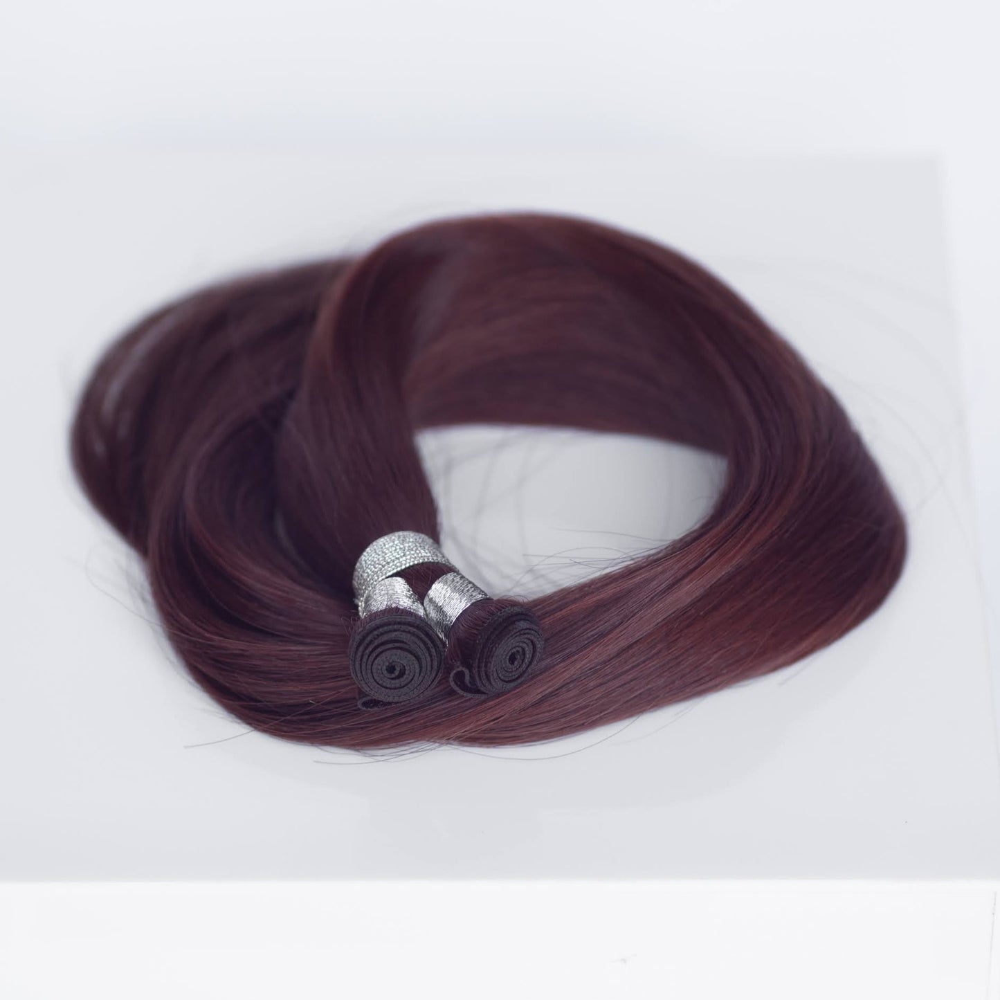 Genius (Micro) Weft 22" 88g Single Donor Virgin - #550 Rouge (aka Cinnamon Mocha)