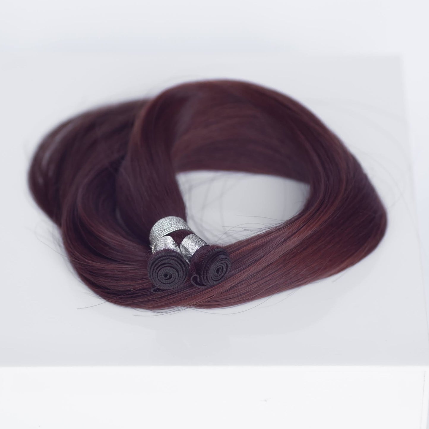 Genius (Micro) Weft 24" 94g Professional Hair Extensions - #550 Rouge (aka Cinnamon Mocha)