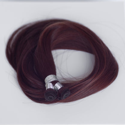 Genius (Micro) Weft 16" 60g Professional Hair Extensions - #550 Rouge (aka Cinnamon Mocha)