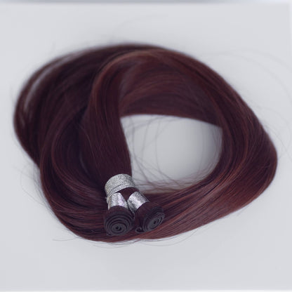 Genius (Micro) Weft 24" 94g Professional Hair Extensions - #550 Rouge (aka Cinnamon Mocha)
