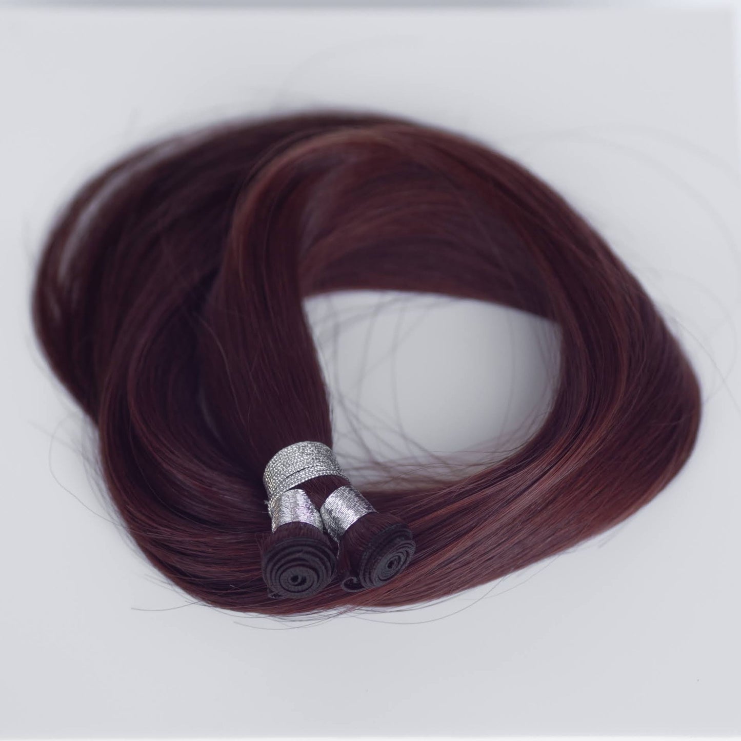 Genius (Micro) Weft 20" 80g Professional Hair Extensions - #550 Rouge (aka Cinnamon Mocha)