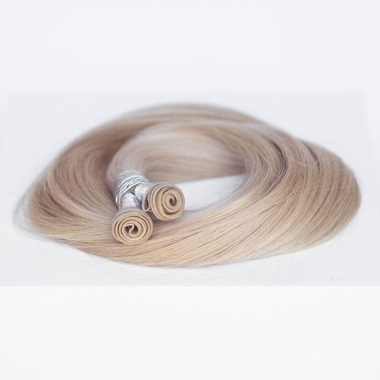 Genius (Micro) Weft 22" 88g Single Donor Virgin - #16 Paris Blonde (aka Vanilla Blonde)