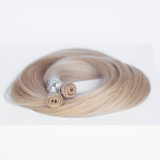 Genius (Micro) Weft 24" 94g Single Donor Virgin - #16 Paris Blonde (aka Vanilla Blonde)