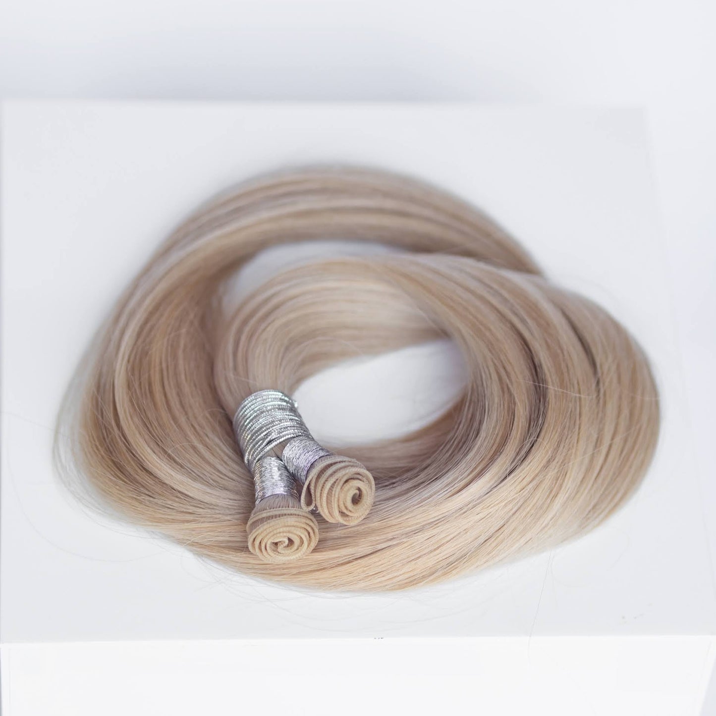 Genius (Micro) Weft 16" 60g Professional Hair Extensions - #16 Paris Blonde (aka Vanilla Blonde)