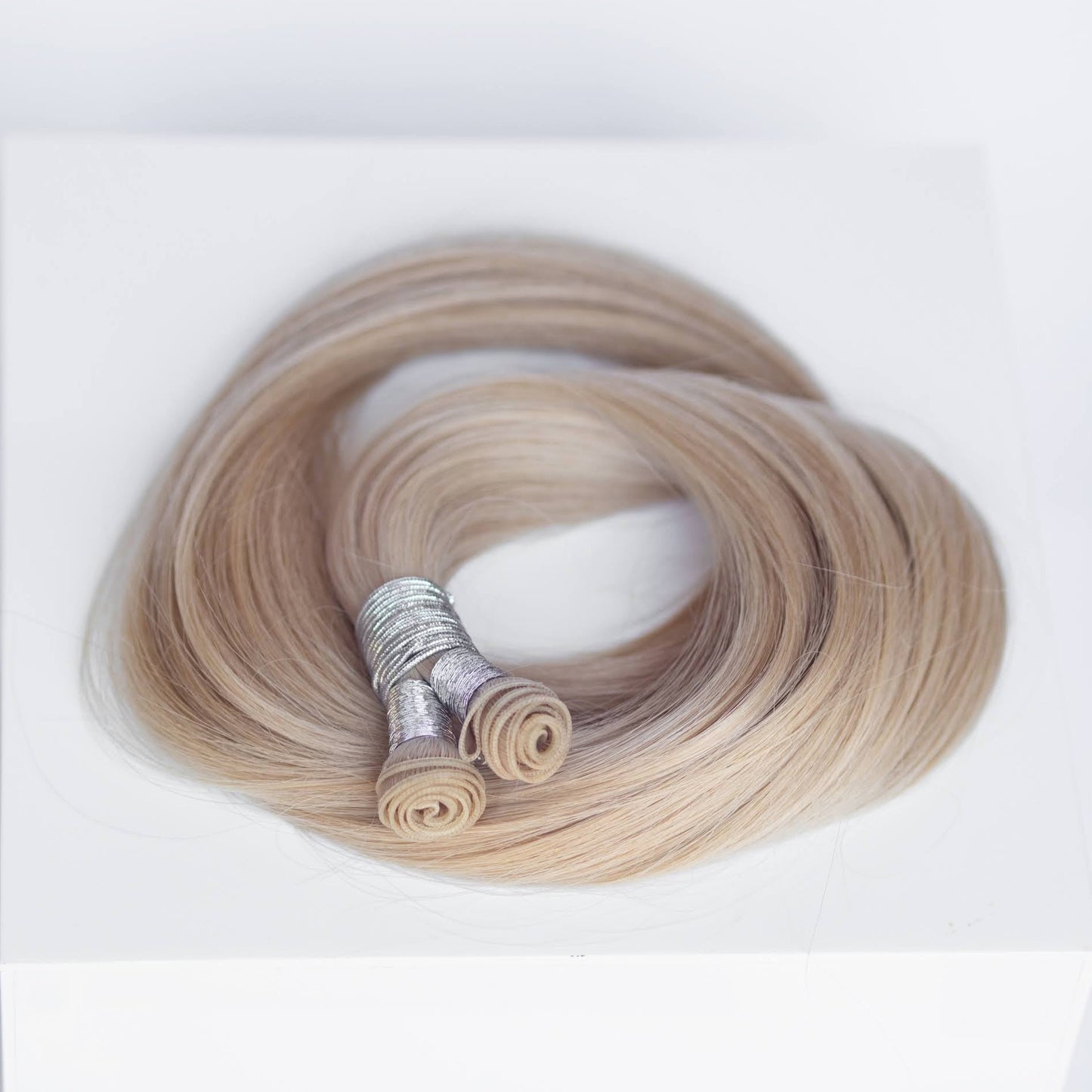 Genius (Micro) Weft 20" 80g Professional Hair Extensions - #16 Paris Blonde (aka Vanilla Blonde)