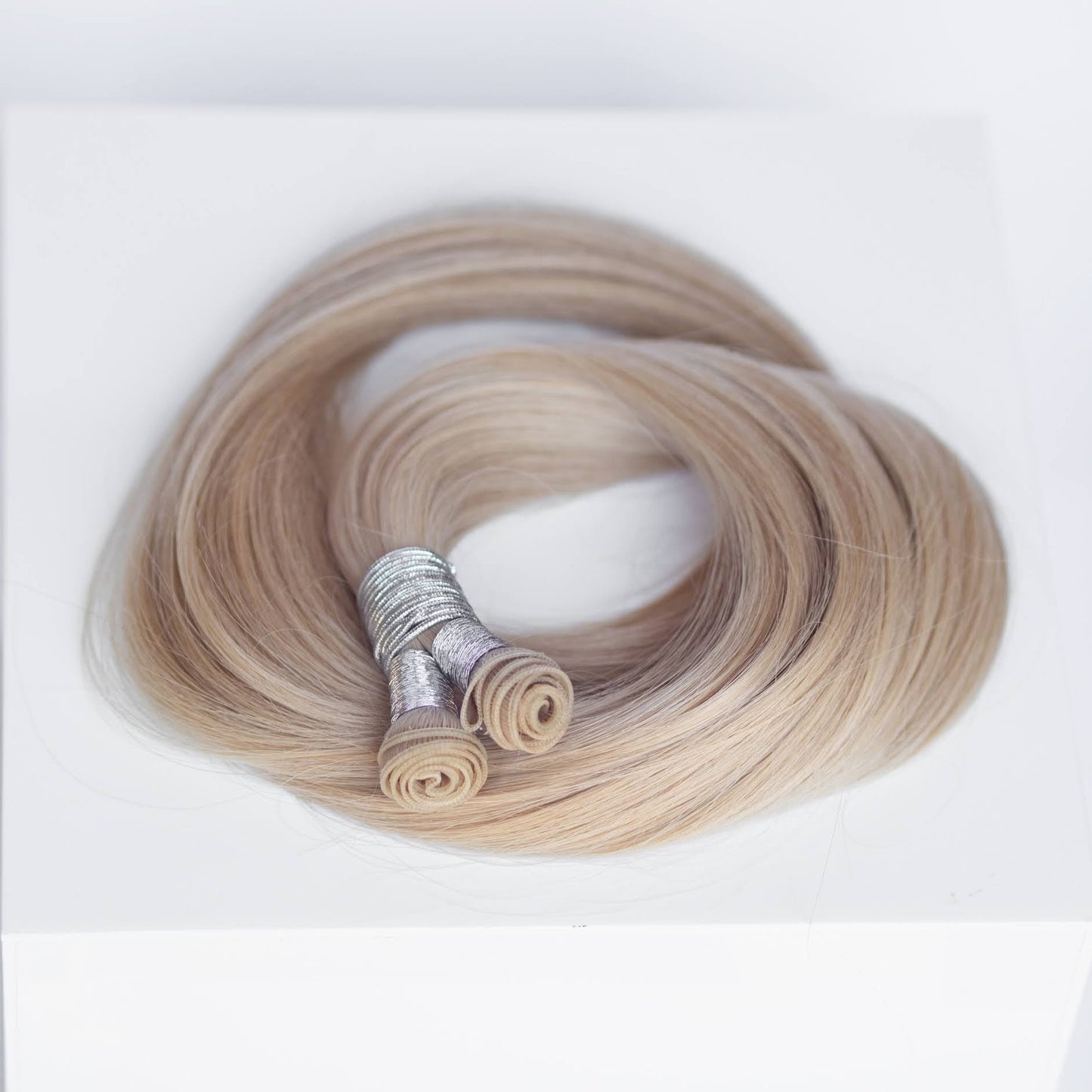 Genius (Micro) Weft 24" 94g Professional Hair Extensions - #16 Paris Blonde (aka Vanilla Blonde)