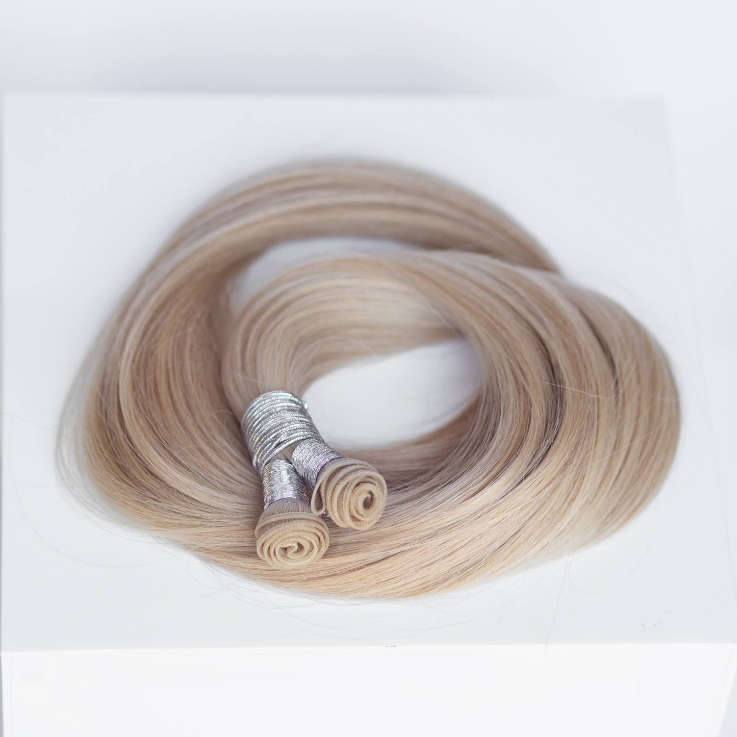 Genius (Micro) Weft 18" 68g Professional Hair Extensions - #16 Paris Blonde (aka Vanilla Blonde)