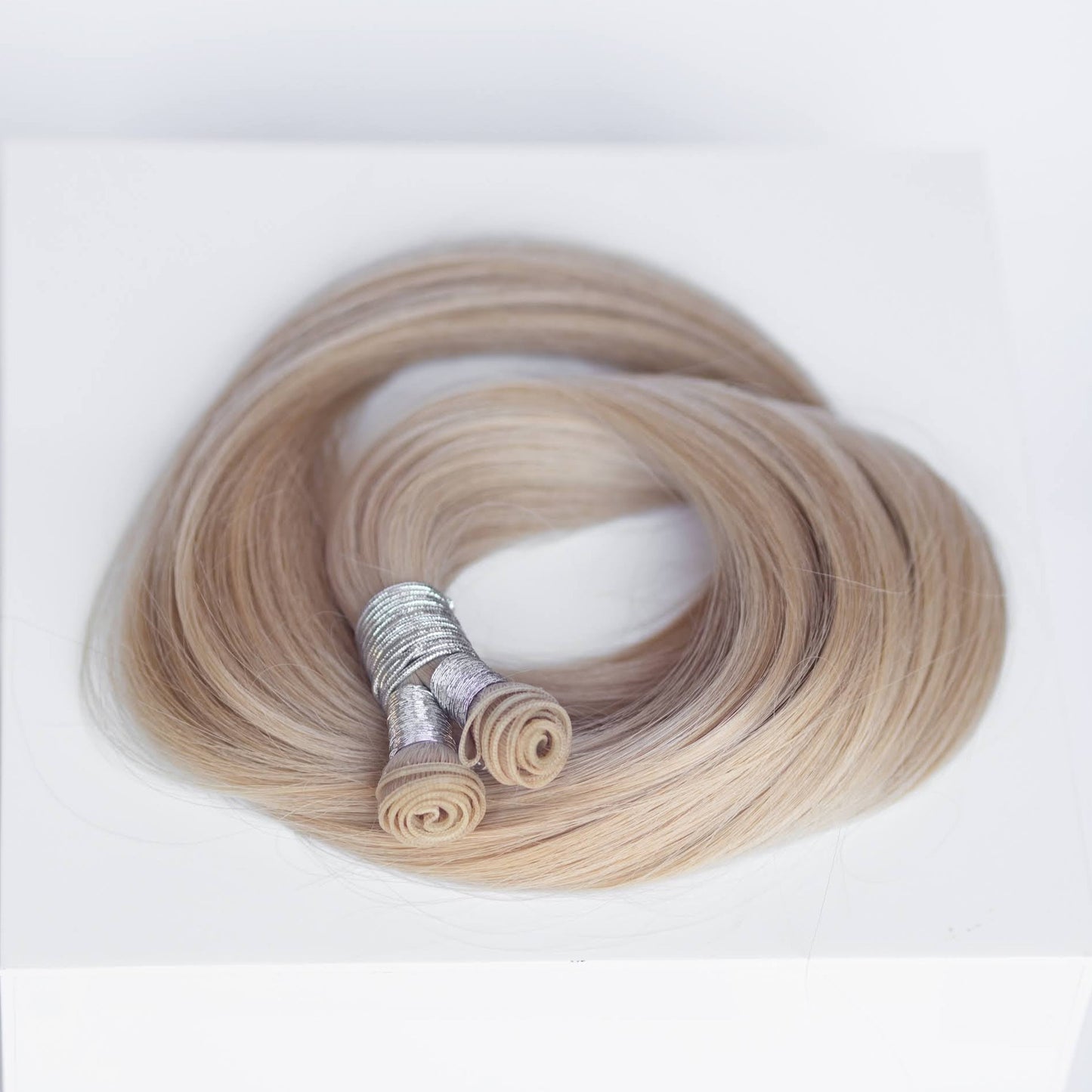 Genius (Micro) Weft 22" 88g Professional Hair Extensions - #16 Paris Blonde (aka Vanilla Blonde)