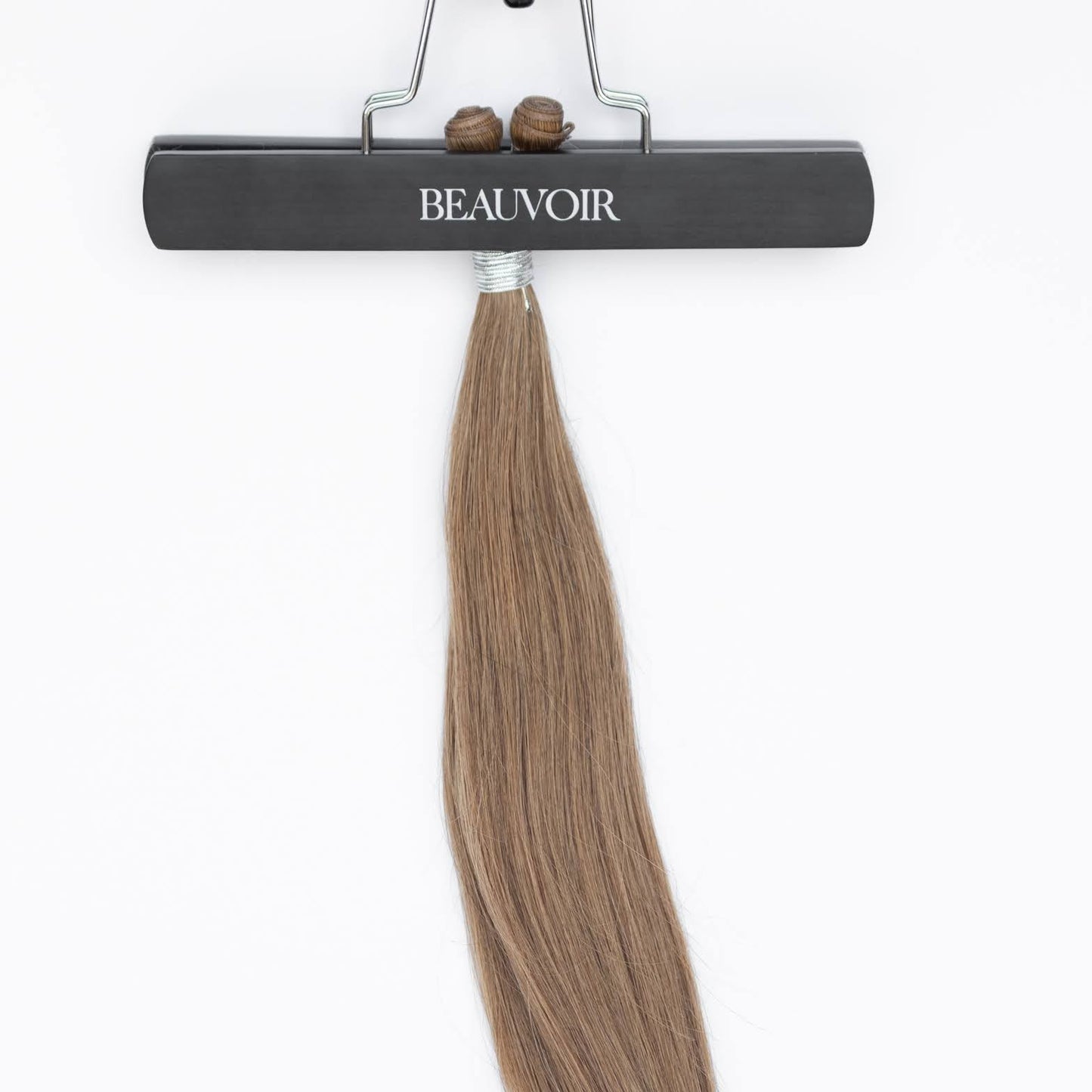 Genius (Micro) Weft 16" 60g Professional Hair Extensions - #6 Cinnamon Brown (aka Chestnut Brown)