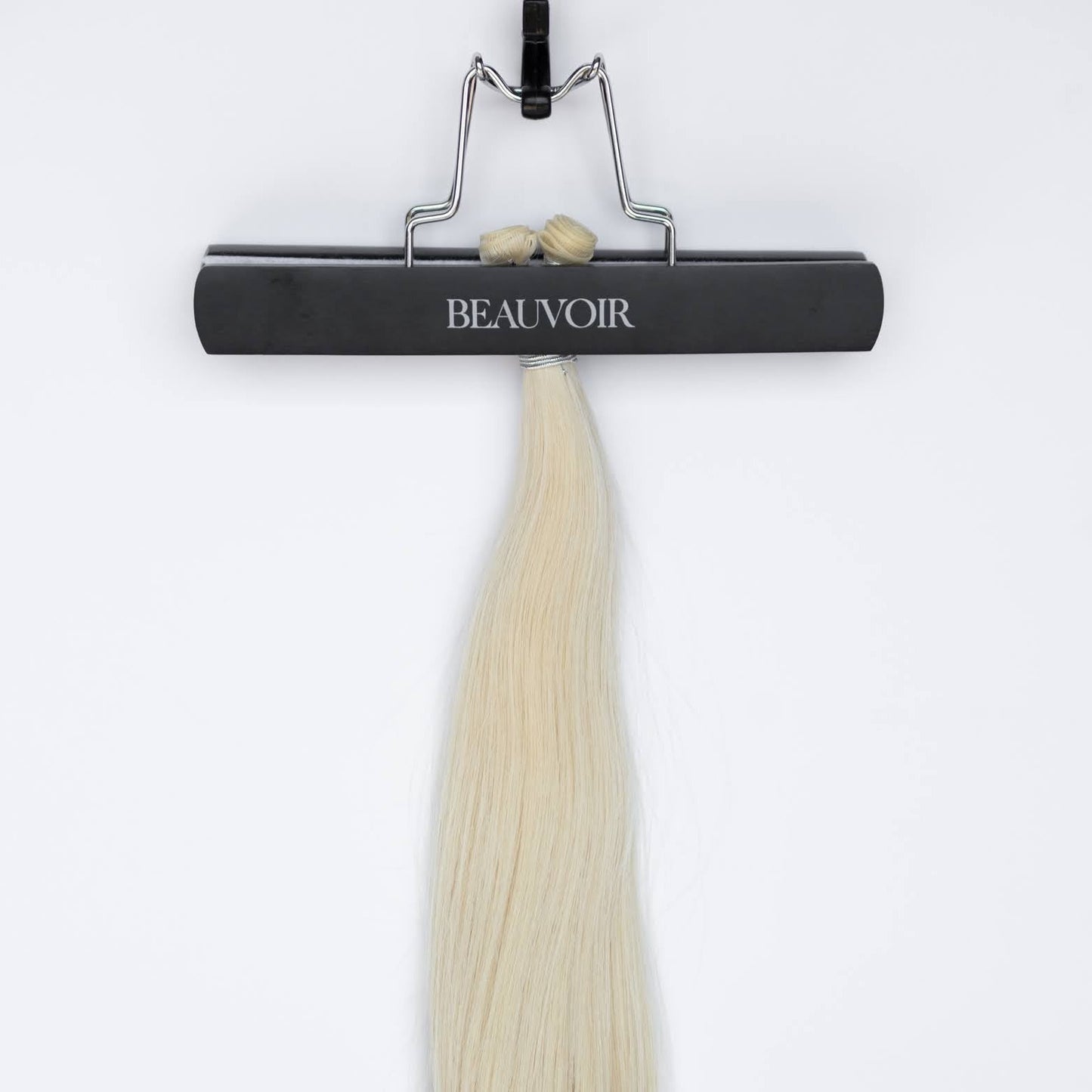 Genius (Micro) Weft 18" 68g Single Donor Virgin - #60 Classic Blonde (aka Ash Blonde)