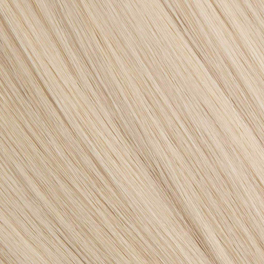 Machine-Tied Weft 16" 150g Professional Hair Extensions - Icy Silver Blonde #66