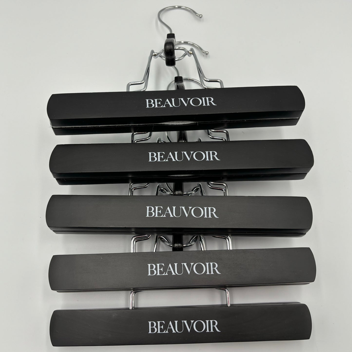 Beauvoir Hangers Black - 1 Pack/5 pcs