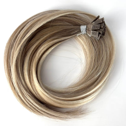 K-Tip 22" 25g Professional Hair Extensions - #1111 Western Ash Blonde