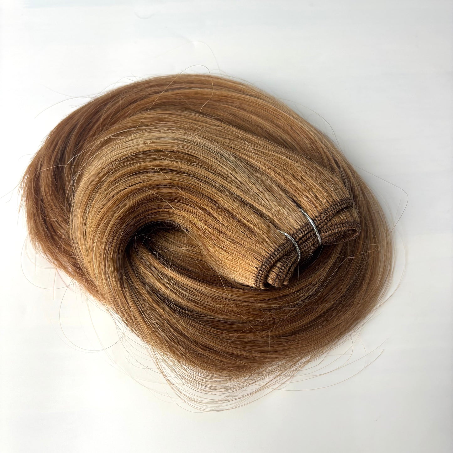 Machine-Tied Weft 20" 145g Professional Hair Extensions - Light Brown- FINAL SALE 40% OFF