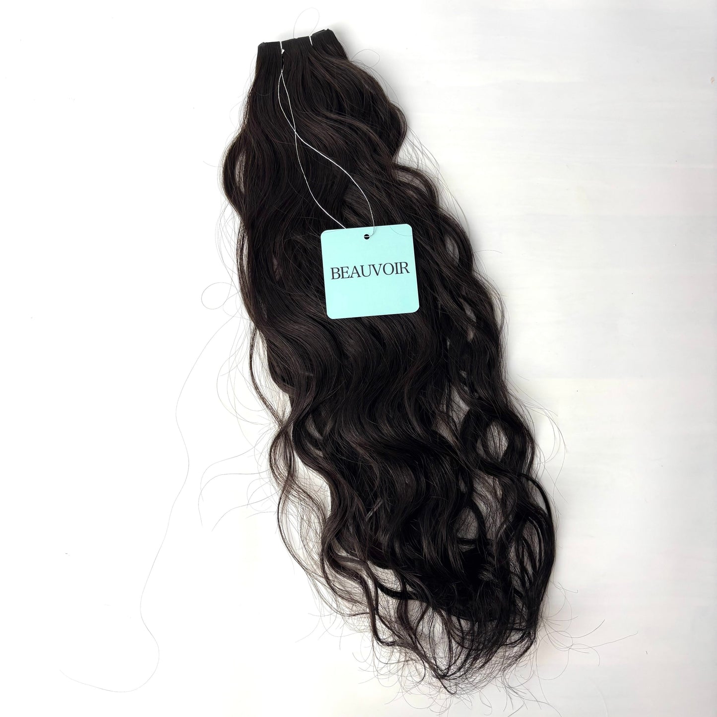 Butterfly Weft 20" 60g 50/50 Professional Blend - WAVE Texture - #1C Espresso Brown (aka Mocha Brown)