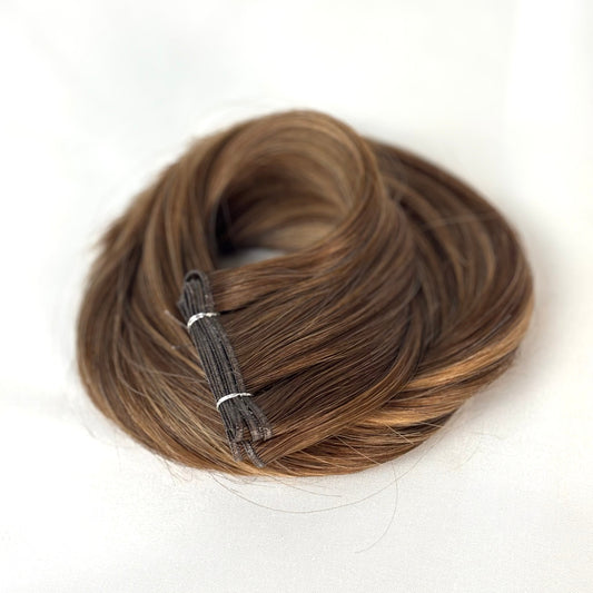 Genius (micro weft) Professional 16" 60g  -#512 Lone Star Brunette by Garyn Santos