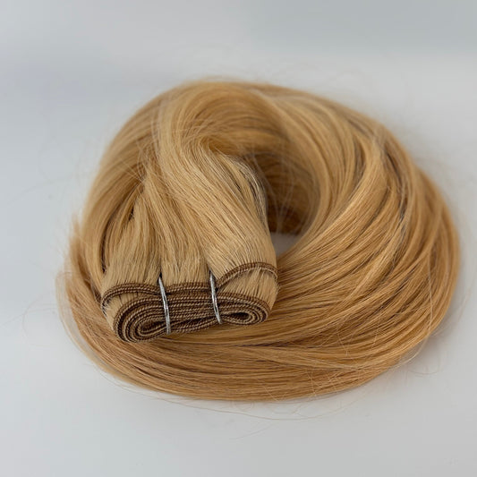 Machine-Tied Weft 28" 130g Professional Hair Extensions - Strawberry Blonde - SALE - 40% OFF - FINAL SALE