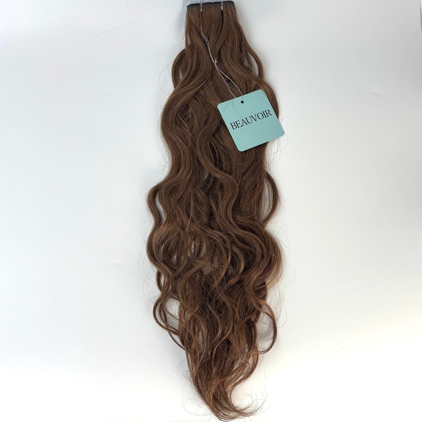 Butterfly Weft 20" 60g - WAVE Texture - Professional Blend - #4 Roasted Walnut