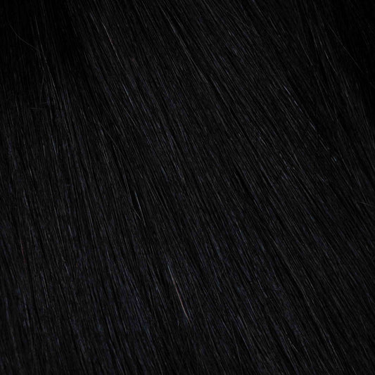 K-Tip 24" 25g Professional Hair Extensions - #1 Jet Black